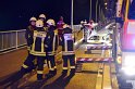 Einsatz BF Hoehenretter Koelner Seilbahn Hoehe Zoobruecke P2643